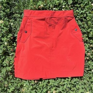 EUC - Vienna Cargo Skort by Athleta - Red - Size 8